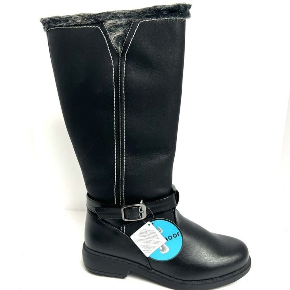Tundra Womens Mai Waterproof Boot Black Size 8 M